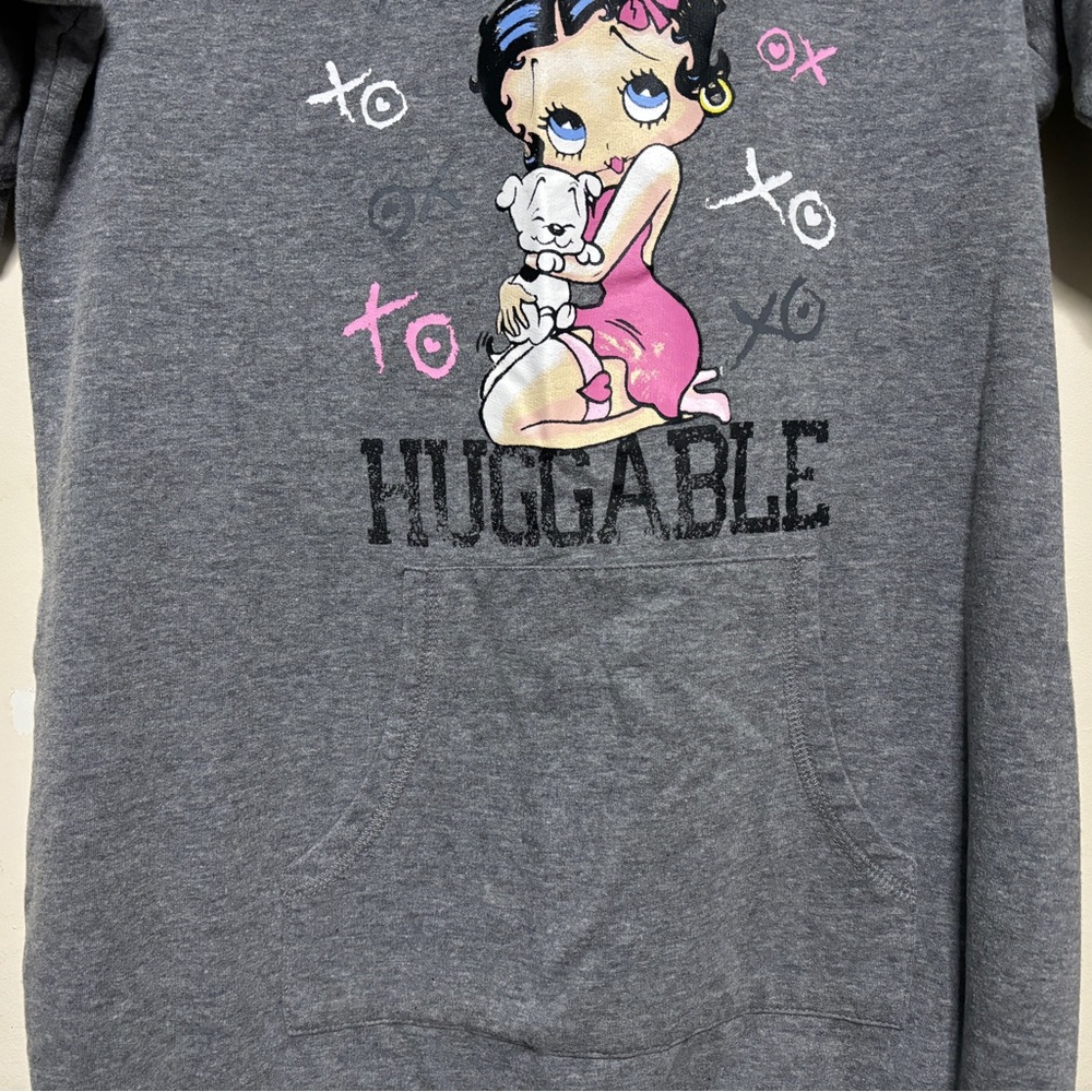 VINTAGE BETTY BOOP SWEATSHIRT DRESS - Picture 7 of 16